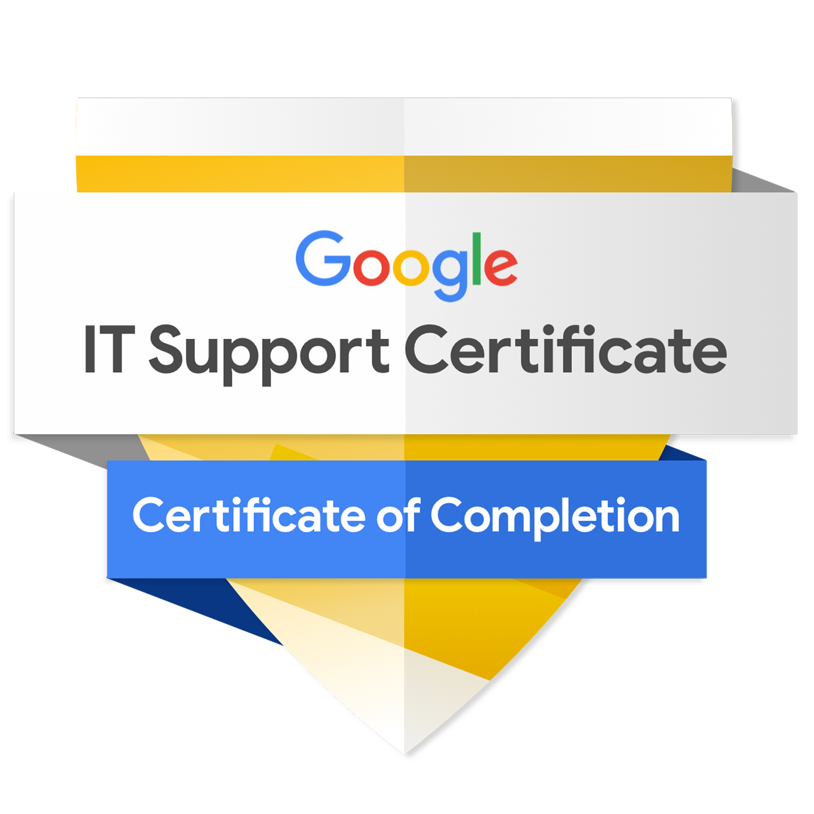 Google IT Support Professional Certificate